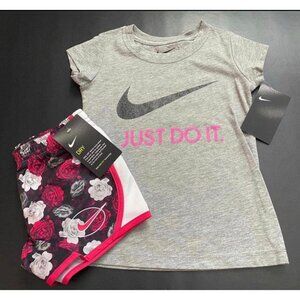 NWT Nike Glitter Athletic Set Girls Size 5